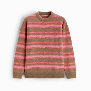Zara Striped Jacquard Sweater